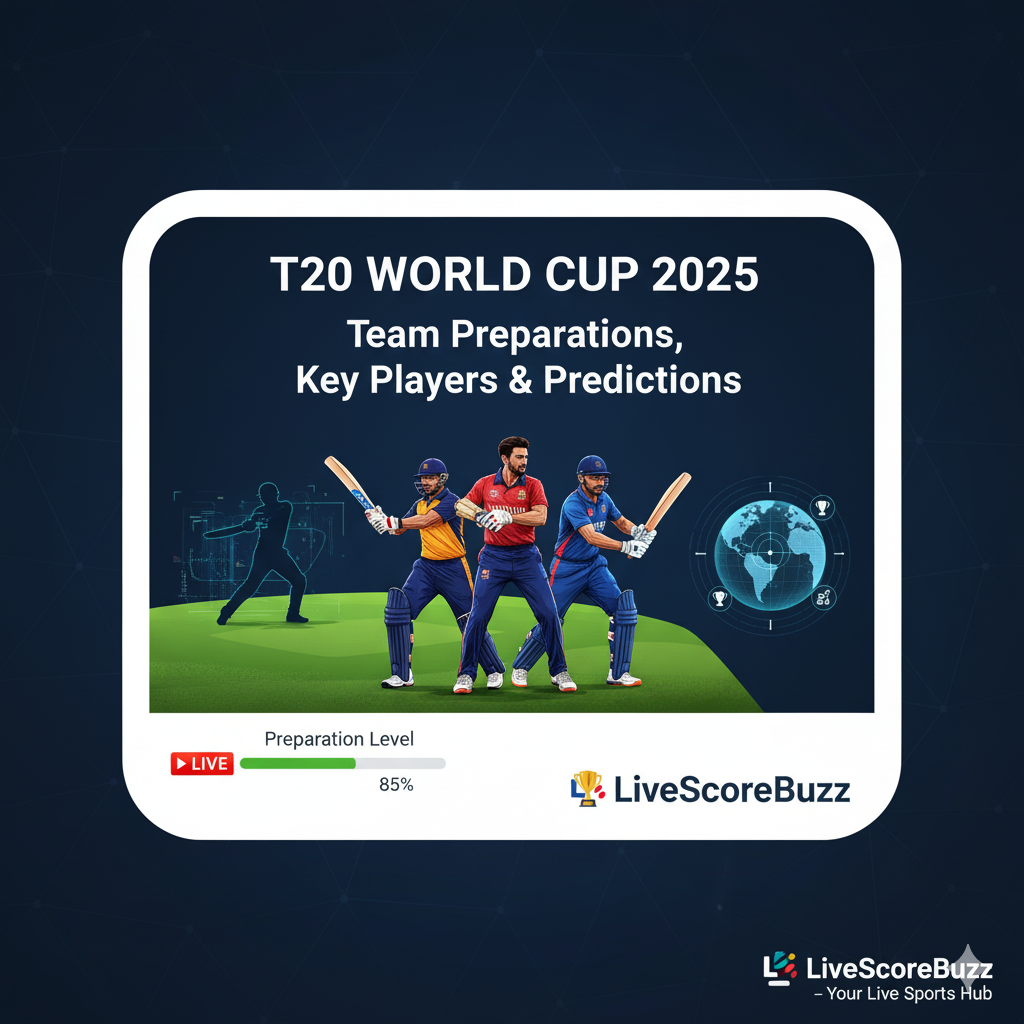 T20 World Cup 2025: Team Preparations, Key Players & Predictions
